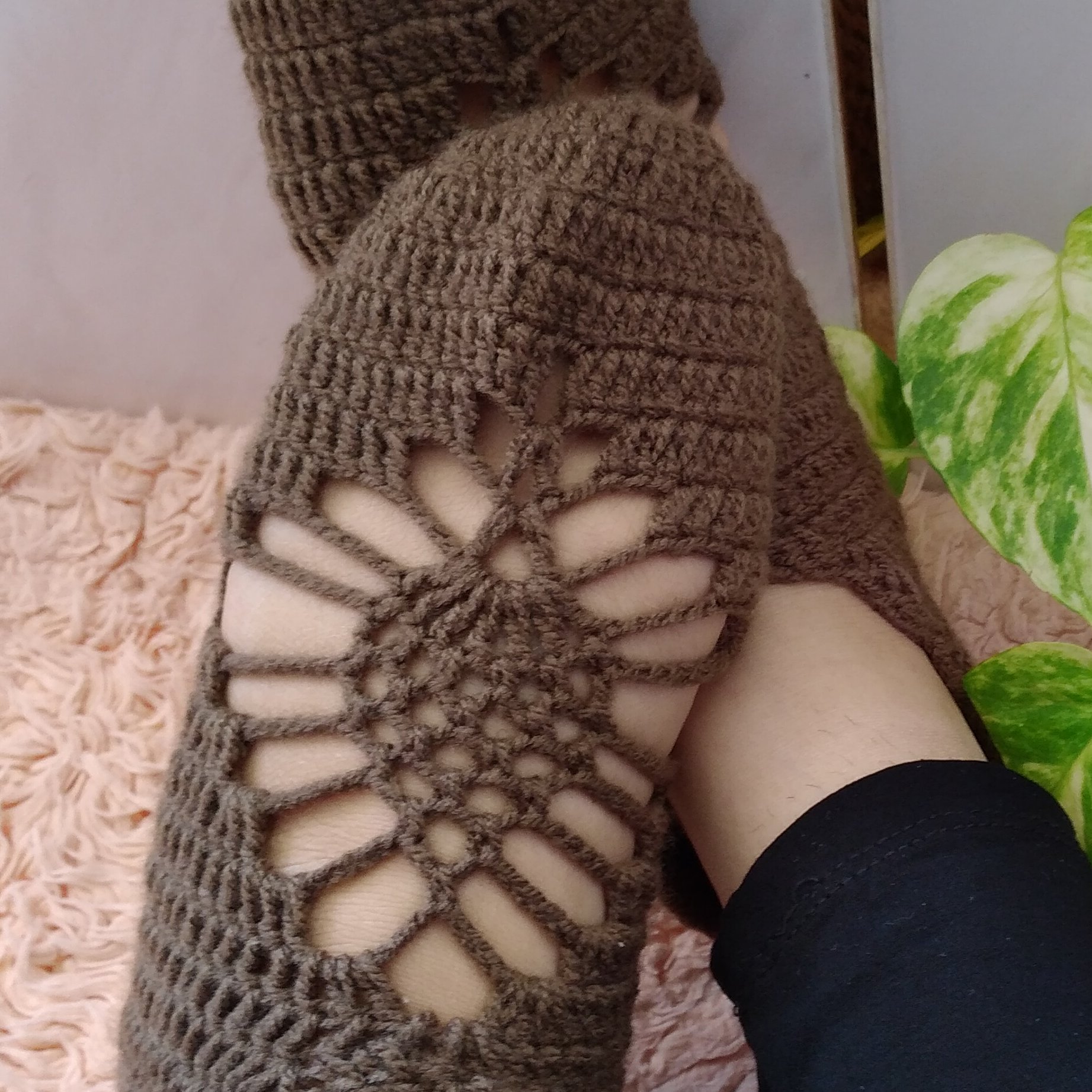 جوراب یا پاپوش قلاببافی