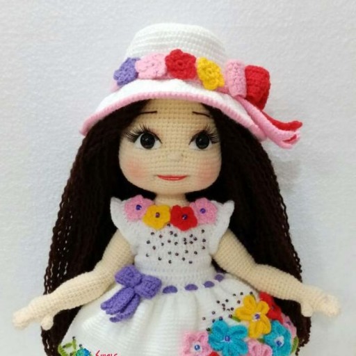 عروسک دستبافت ربکای زیبا کلبه ی عروسکی
