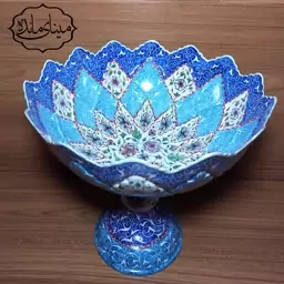 میوه خوری پایه دار  میناکاری 