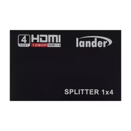 اسپلیتر اچ دی ام آی HDMI یک به چهار Lander مدل SP-14