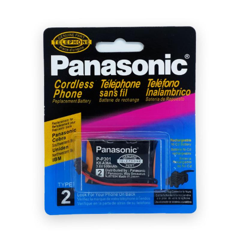 باطری شارژی تلفن بی سیم پاناسونیک PANASONIC اصلی مدل P301