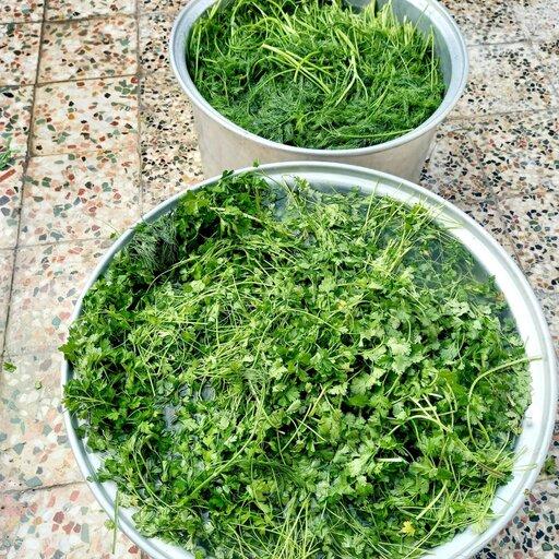 سبزی خورشتی آبپز شده خوزستان خوش عطر و خوش طعم(1 کیلو گرم)