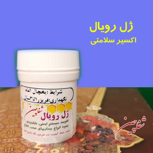 ژل رویال ایرانی 25 گرمی (بدون تغذیه- تولید سال 99)