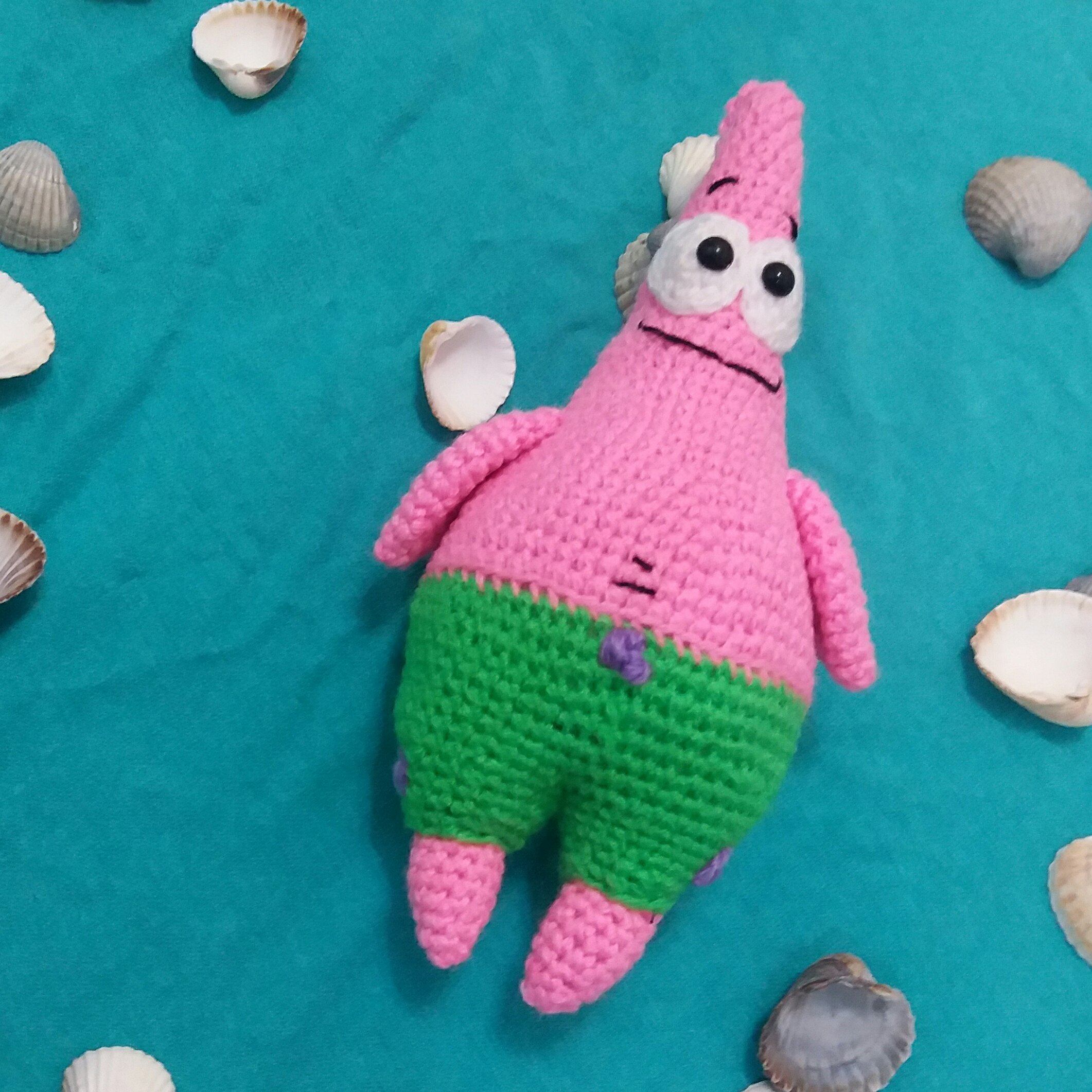 پاتریک کوچولو بافتنی پسکرایه