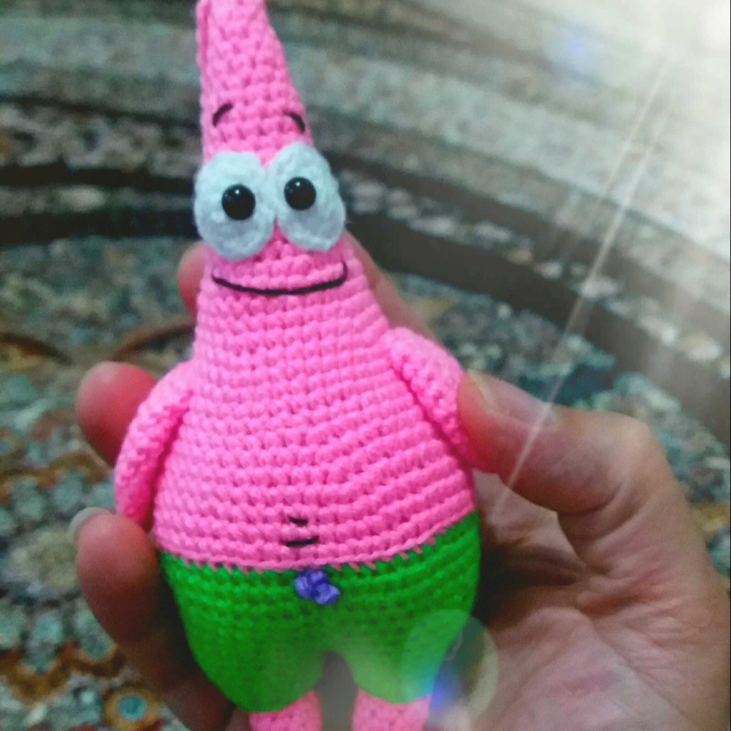 پاتریک کوچولو بافتنی پسکرایه