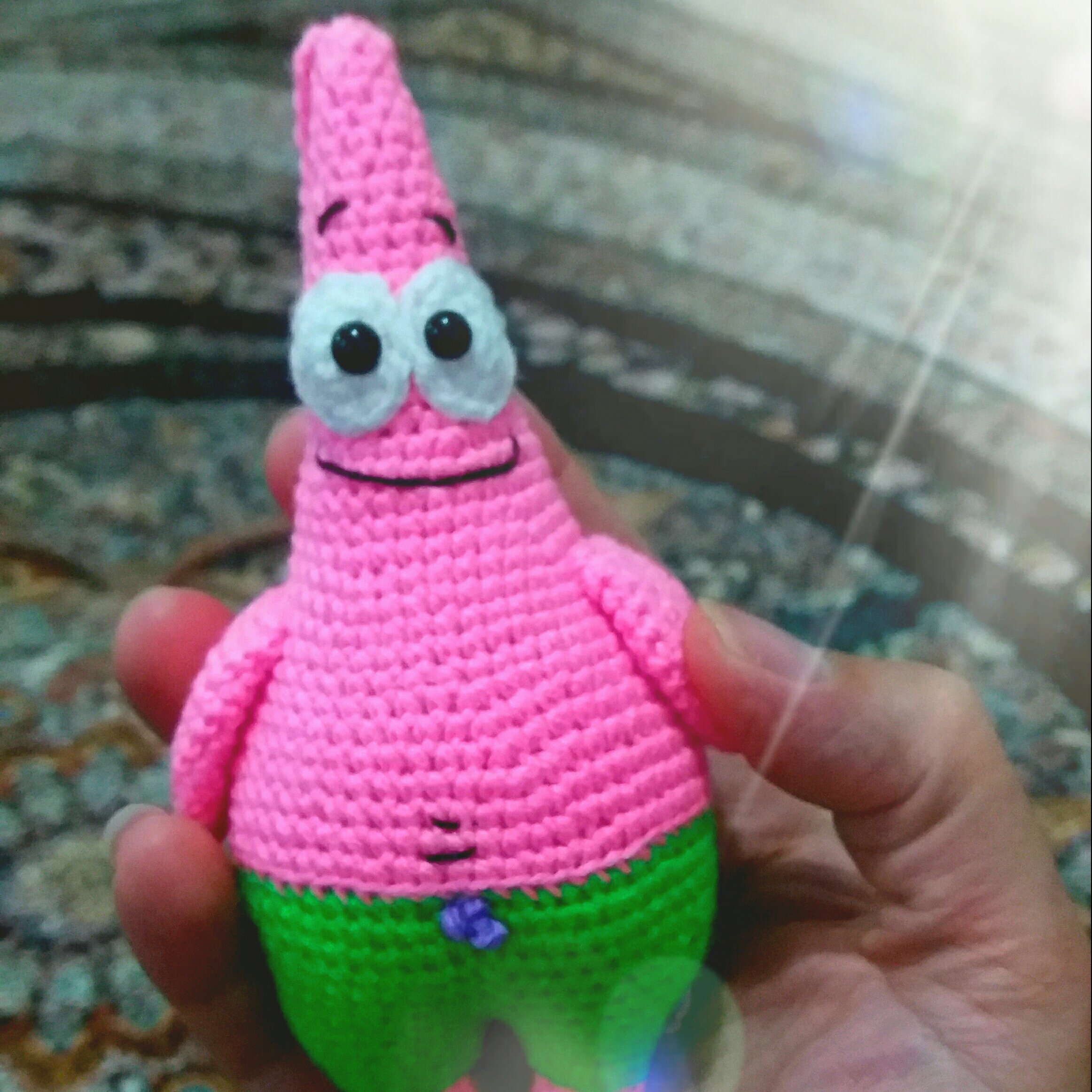 پاتریک کوچولو بافتنی پسکرایه