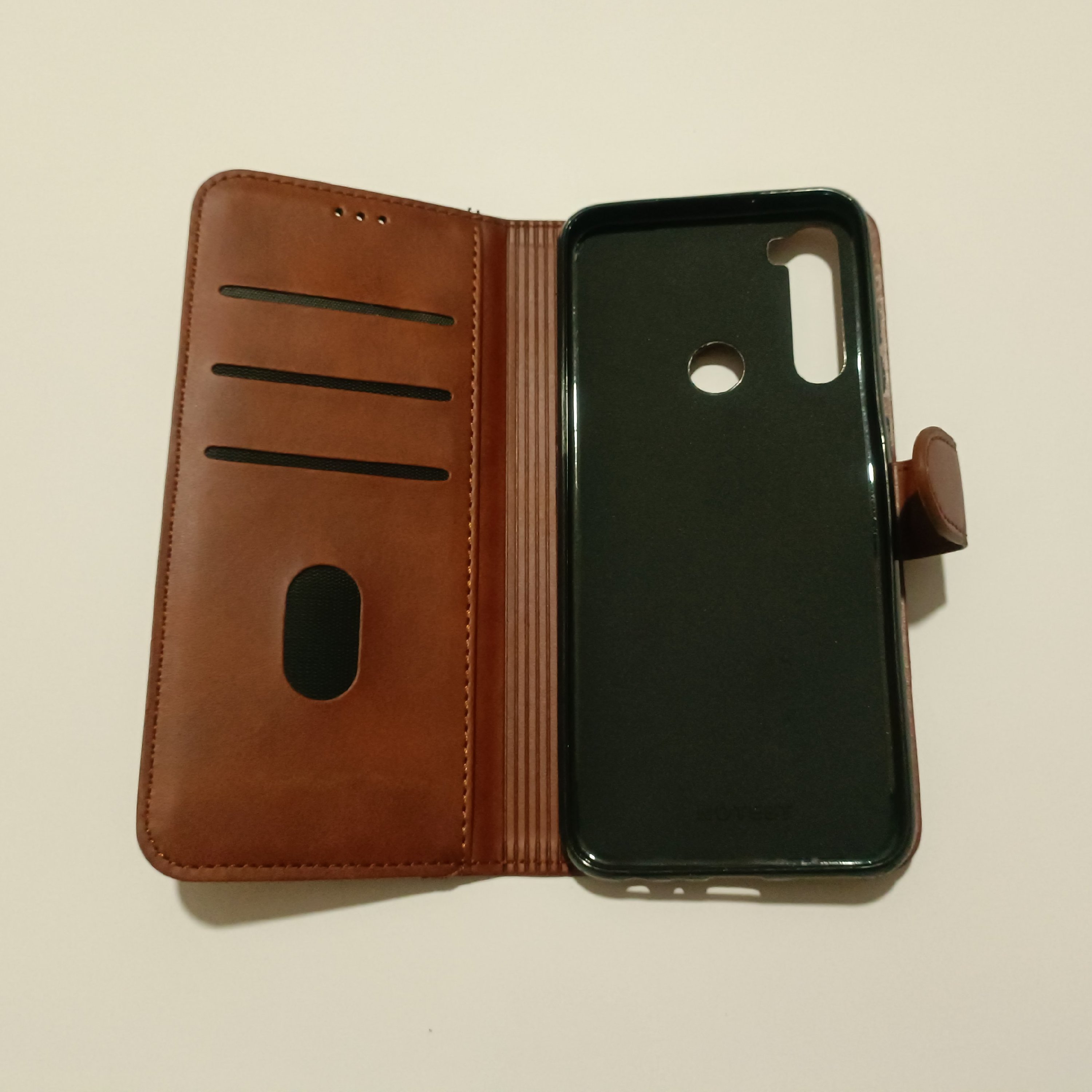 کیف کلاسوری چرمی اورجینال مگنتی مناسب برای گوشی موبایل شیائومی note8t