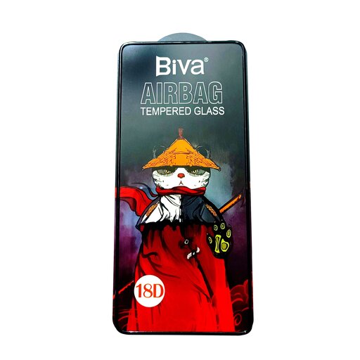 گلس شیشه ای ایربگ دار AIRBAG مدل بیوا biva مناسب برای گوشی موبایل شیائومی Redmi Note10 4g/note10s