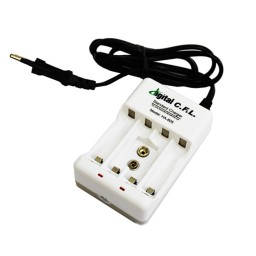 شارژر باتری 4 تایی CFL مشکی (پس کرایه)