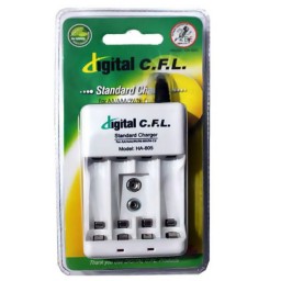 شارژر باتری 4 تایی CFL مشکی (پس کرایه)