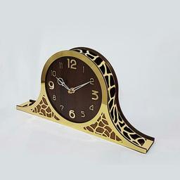 ساعت چوبی رومیزی سالنی مدل toska