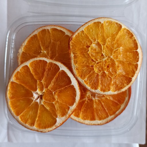 پرتقال خشک درجه یک بدون مواد نگهدارنده، «100گرمی»خشک شده توسط دستگاه کاملا بهداشتی و با بسته بندی شیک و مقاوم
