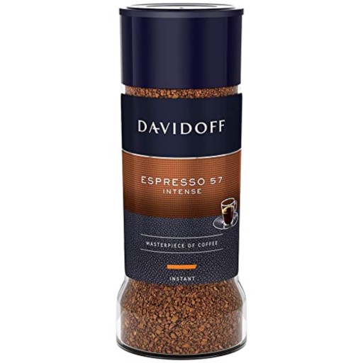 قهوه فوری دیویدف مدل اسپرسو 57 intense مقدار 100 گرم