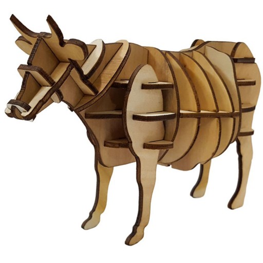 پازل چوبی سه بعدی برتاریو مدل سری حیوانات 3