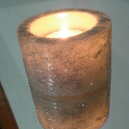 شمع نارسیس- شمع فانوسی اکلیلی- شمع دست ساز -  شمع تولد- شمع خاص -