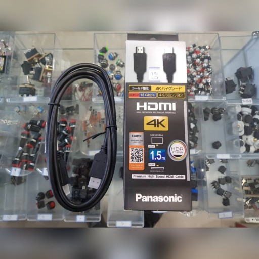 کابل HDMIتلویزیون پاناسونیک پشتیبانی از4Kفوق العاده قوی 1نیم متری