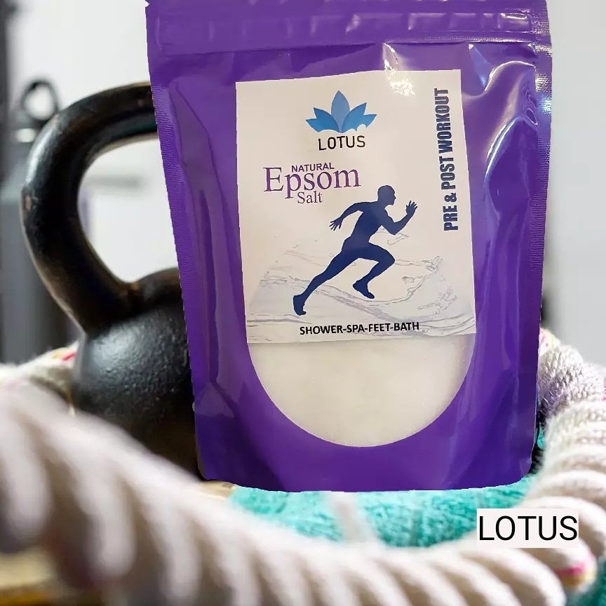 نمک اپسوم ویژه ورزشکاران (غیر خوراکی)