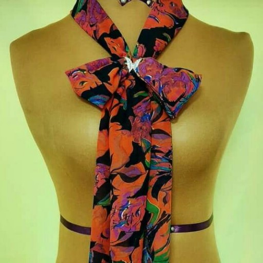 شال تزیینی مجلسی یا دستمال گردن کراواتی