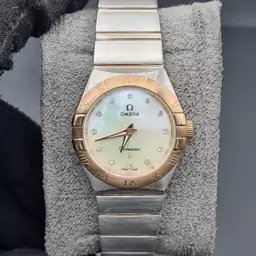 ساعت مچی زنانه امگا موتور سوئیس omega