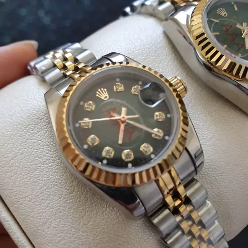 ساعت مچی زنانه رولکس دیت جاست موتور اصل میوتا ROLEX DATEJUST 