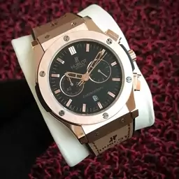 ساعتمچی مردانه هابلوت جنس بدنه استیل hublot