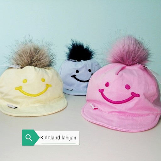 کلاه آفتابی بچگانه اسپرت/دخترانه/پسرانه)/نوزادی بدون حساسیت و کاملا راحت. در 3رنگ صورتی و آبی و زرد