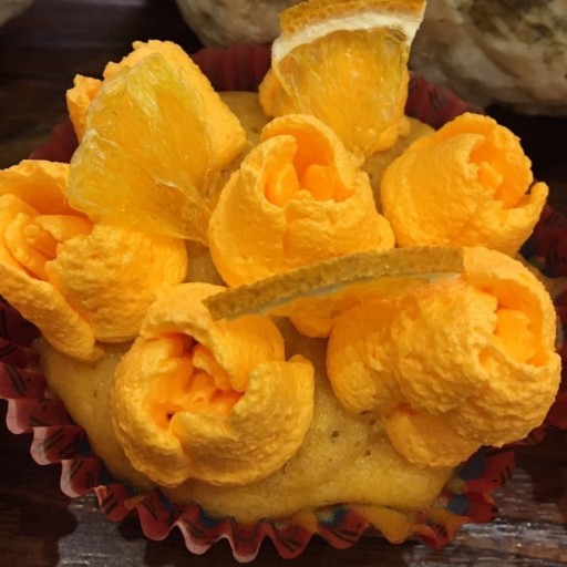 پودر کیک پرتقال