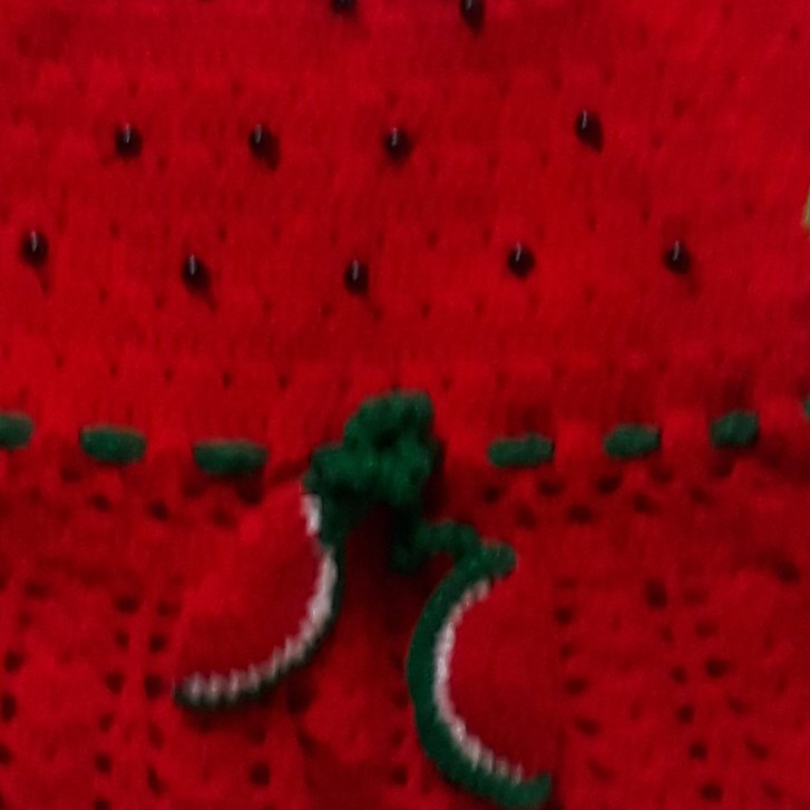 ست یلدایی هدبند و سارافون قلاب بافی دخترانه