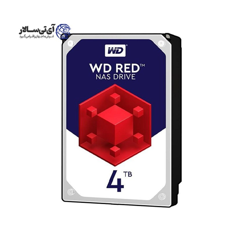 هارددیسک اینترنال وسترن دیجیتال قرمز 4 ترابایت Red WD40EFRX - گارانت 18 ماهه