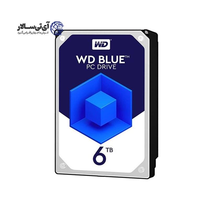 هارد اینترنال وسترن دیجیتال آبی 6 ترابایت Blue WD60EZRZ - گارانتی 18 ماهه