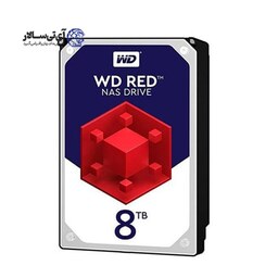 هارددیسک اینترنال وسترن دیجیتال قرمز 8 ترابایت Red WD80EFRX - گارانتی شرکتی