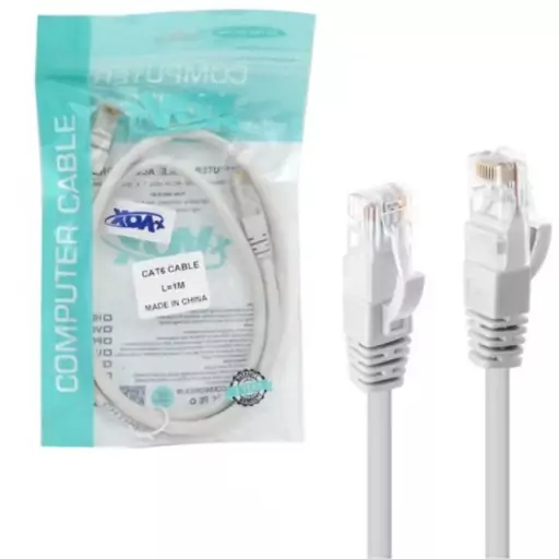 کابل شبکه Cat6  ایکس وکس  10 متری  dz-79