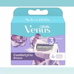 تیغ یدک ژیلت مدل Venus Breeze بسته 4 عددی