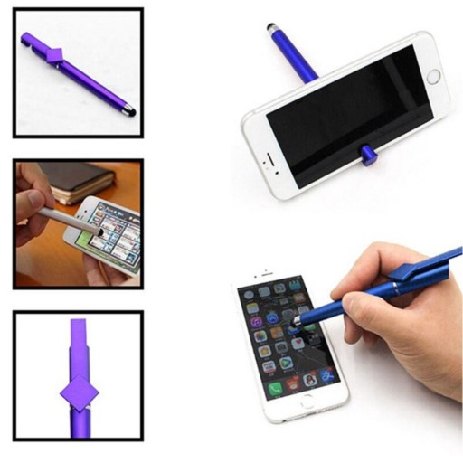 قلم لمسی و خودکار و نگهدارنده موبایل