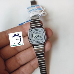 ساعت کاسیو casio زنانه مدل la670 نقره ای