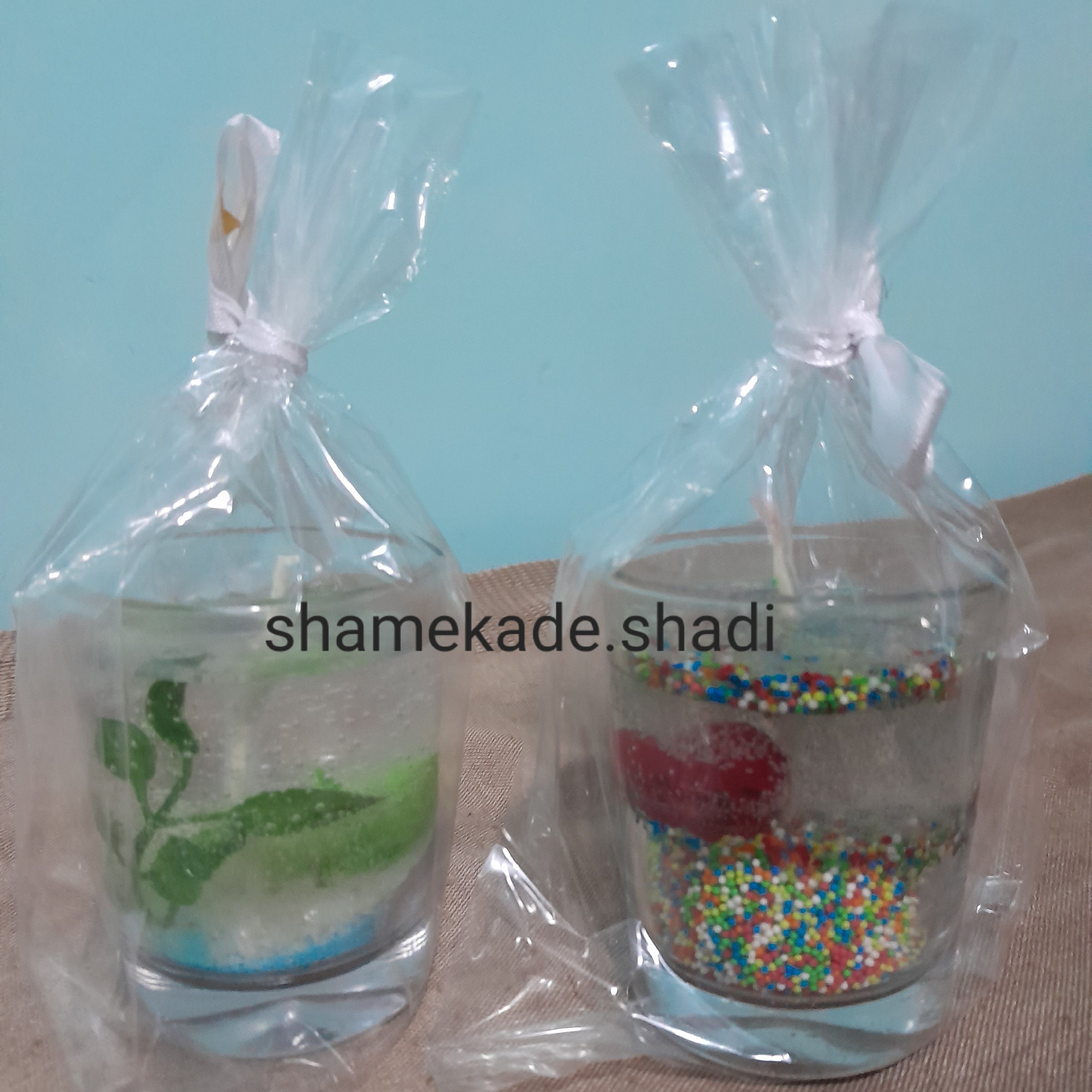 شمع ژله ای 