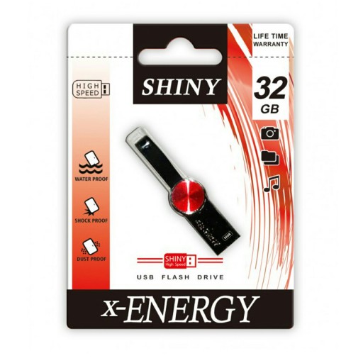 فلش مموری ایکس انرژی USB 2.0 مدل Shiny با ظرفیت 32 گیگابایت