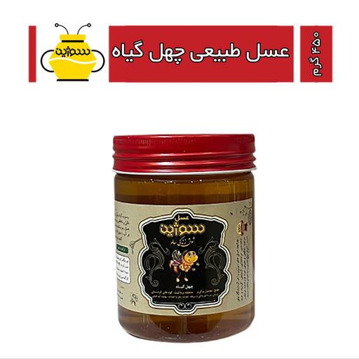 عسل طبیعی چهل گیاه (450 گرم)
