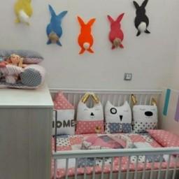 کوسن تزئینی برای تخت نوزاد وکودک وکوسن تزئینی برای دیوار اطاق کودک