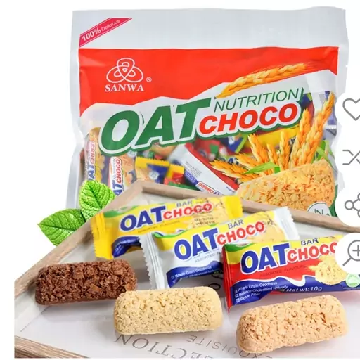 غلات اوت شوکو میکس شکلات و شیر 400 گرم | OAT Choco

