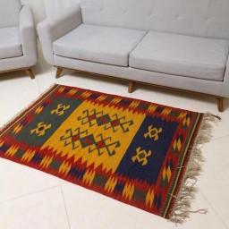 جلو مبلی گلیمی (3) - سایز 140*100