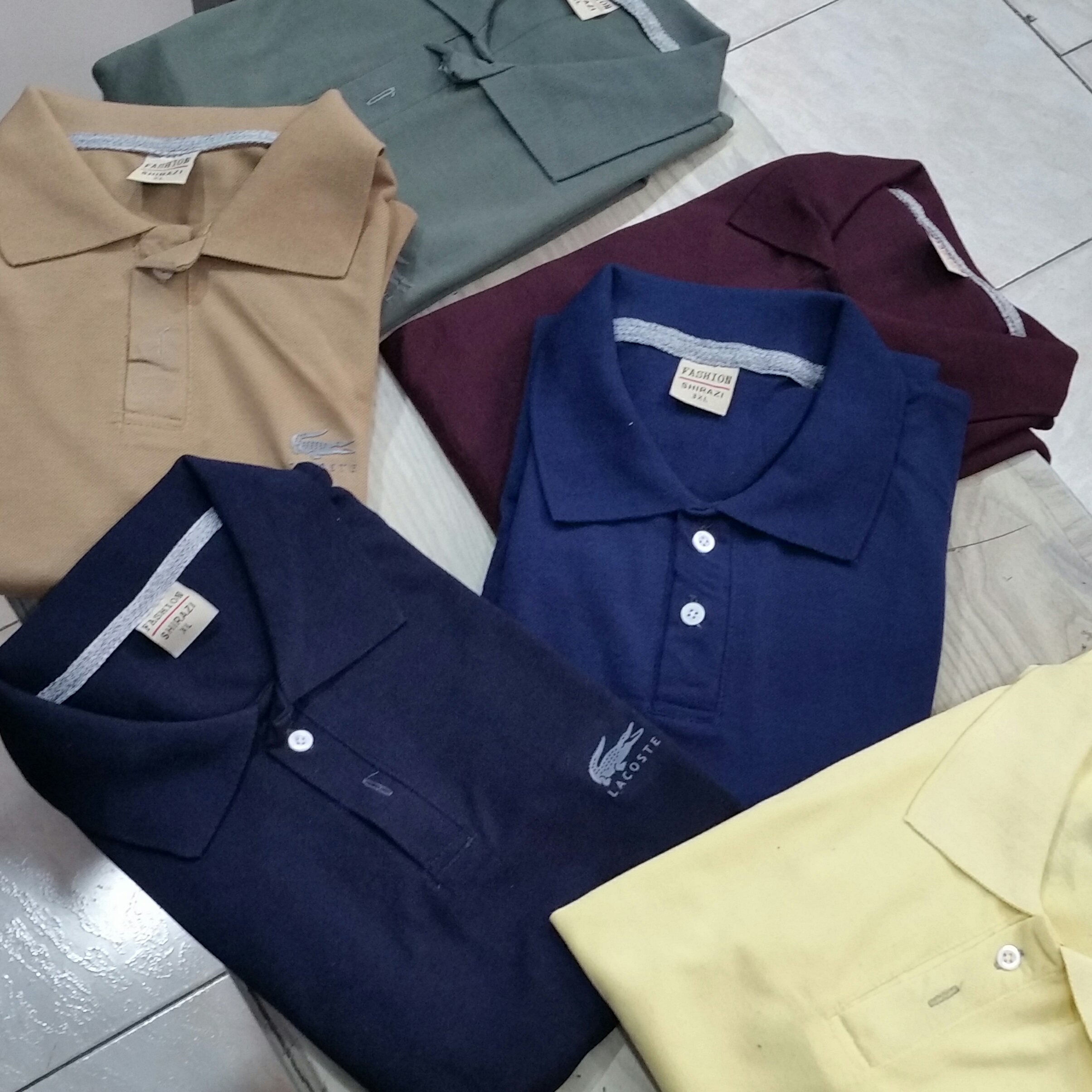 تیشرت آستین کوتاه مردانه ایرانی از سایز Xl تا 3Xl