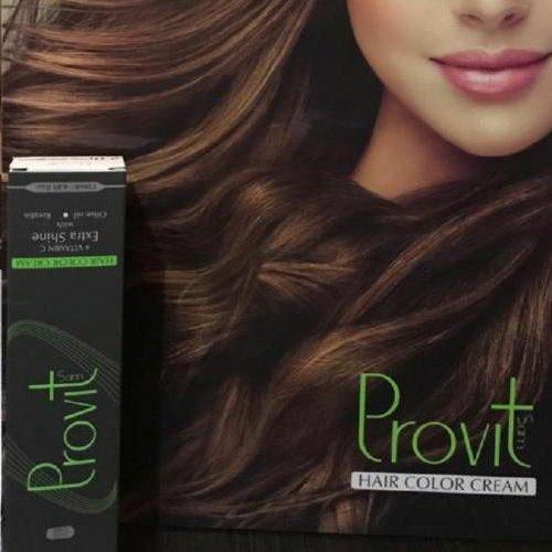 رنگ موی پرویت provit کم آمونیاک حاوی روغن زیتون و کراتین ماندگاری بالا و با کیفیتی فوق العاده