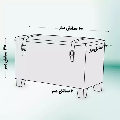 سبد رخت و پاف پیشواز صنعت مدل یاسوج