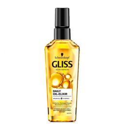 روغن آرگان اصلی گلیس ترمیم کننده مو مدل Oil-Elixir مناسب موهای خشک 75میل