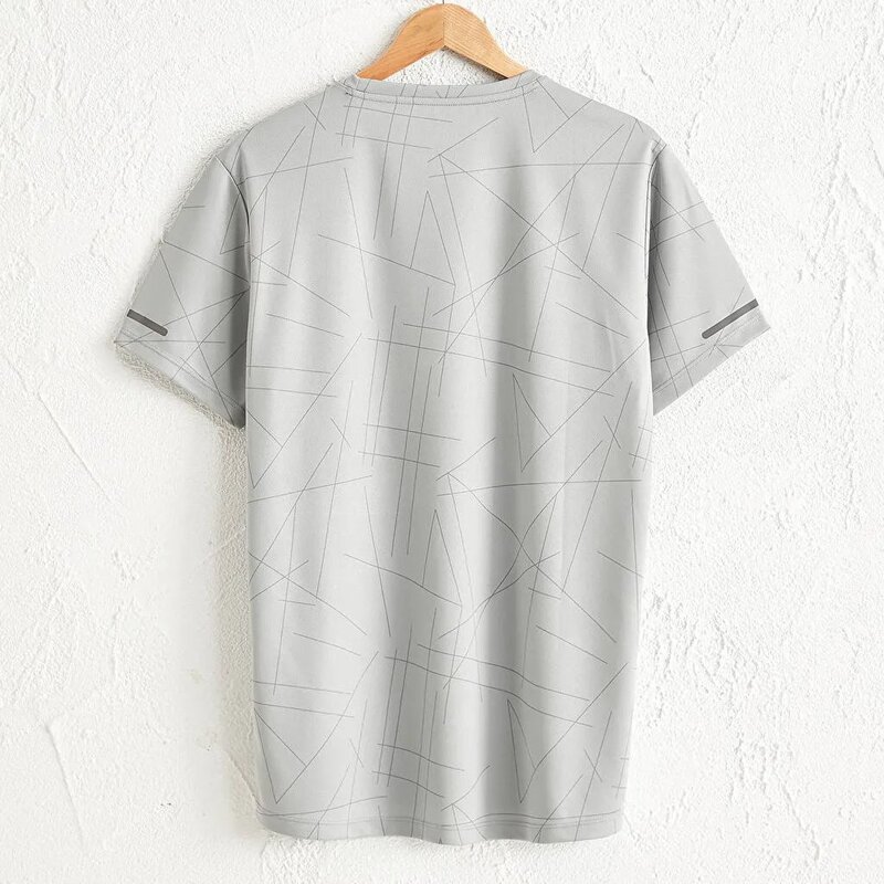 تی شرت ورزشی آستین کوتاه مردانه برند ال سی وایکیکی lcwaikiki سایز   L
