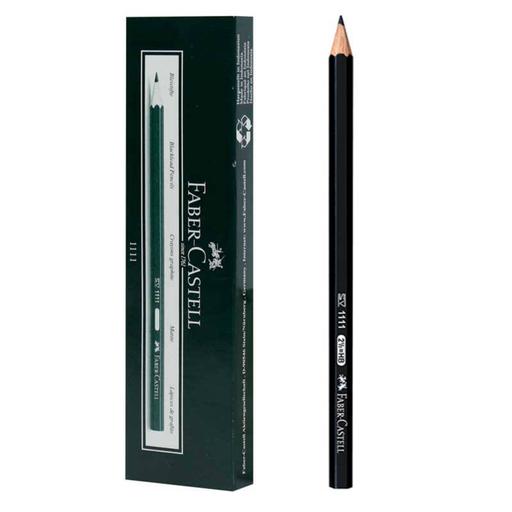 مداد  مشکی و قرمز فابر کاستل Faber-Castell 1111  بسته 12 عددی