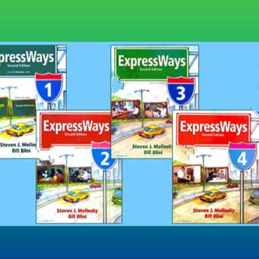 expressways.کتاب آموزش زبان 4 جلدی نوجوانان