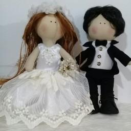 عروسک روسی عروس وداماد (پک دو عدد)