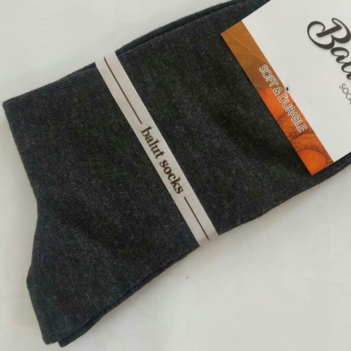  جوراب نخی ساقدار مردانه برند بالوت در رنگ قهوه ای بدون طرح، قیمت مناسب ارسال رایگان 